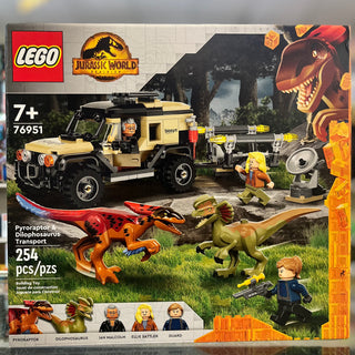 Pyroraptor & Dilophosaurus Transport, 76951 Building Kit LEGO®