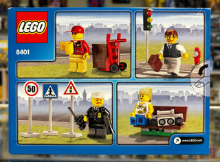 City Minifigure Collection, 8401 Building Kit LEGO®   