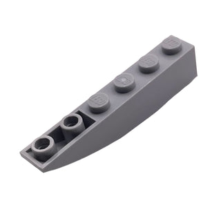 Slope, Curved 6 x 1 Inverted, Part# 42023 Part LEGO® Light Bluish Gray
