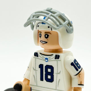 #18 QB Manning, Colts Football Player Minifig - B3 Customs Custom minifigure B3 Customs