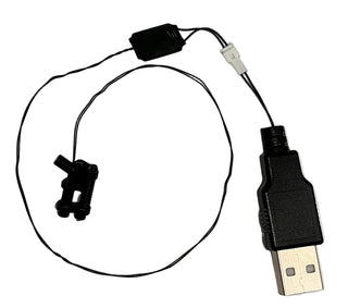 Double Barrel Pistol w/ Flashing LED Lights, USB & DIY System, LW-95199 Custom Parts United Brick Co®