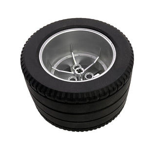 Large Wheel 62mm D. x 46mm with Black Technic Racing Tire, Part# 22969c04 Part LEGO®