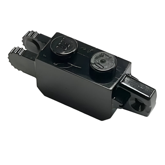 Hinge Brick 1 x 2 Locking with 1 Finger Vertical End and 2 Fingers Ver ...
