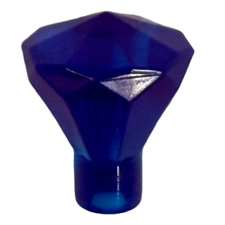 Rock 1x1 Jewel 24 Facet - Part # 30153 Part LEGO® Trans-Dark Pink