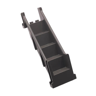 Stairs 4 x 7 x 9 1/3 Straight Enclosed, Part# 4784 Part LEGO® Dark Gray Very Good
