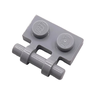 Plate, Modified 1x2 with Bar Handle on Side - Free Ends, Part# 2540 Part LEGO® Light Bluish Gray
