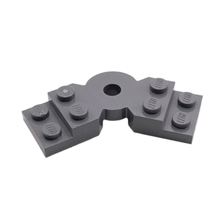 Plate, Modified 2 x 6 x 2/3 Bent, Part# 79846 Part LEGO® Dark Bluish Gray