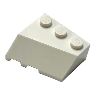 Wedge 3 x 3 Sloped Right, Part# 48165 Part LEGO® White