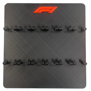 F1 Collectible Race Car Wall Display