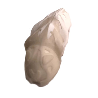 Bionicle Rahkshi Kraata Stage 6 with Marbled Pattern, Part# kraata6 Part LEGO® Pearl Very Light Gray Head (White Tail)