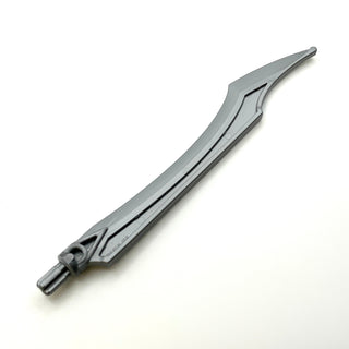 Hero Factory Weapon, Blade with Curved Tip, Part# 11305 Part LEGO® Flat Silver  