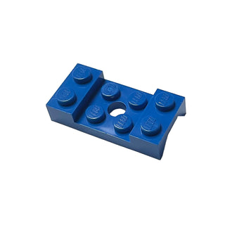 Vehicle, Mudguard 2 x 4 with Arch Studded with Hole, Part# 60212 Part LEGO® Blue