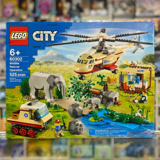 Wildlife Rescue Operation, 60302 LEGO® City Set Building Kit LEGO®