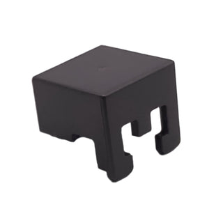 Minecraft Netherite Helmet (Minifigure, Headgear Rectangular, Full Face), Part# 78331 Part LEGO® Pearl Dark Gray