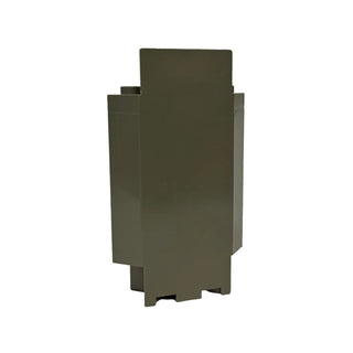 Panel 3x3x6 Corner Wall, Part# 2345 Part LEGO® Dark Gray Very Good