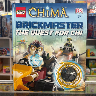 LEGENDS OF CHIMA - Brickmaster: The Quest for CHI (Hardcover), b13loc15 - LEGO® Chima book