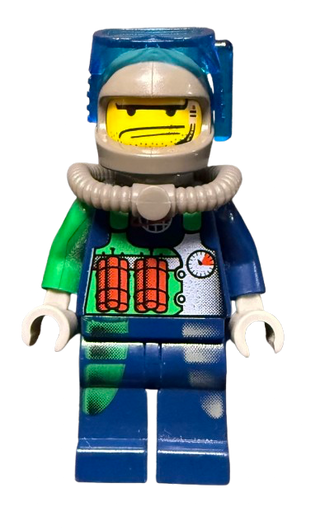 Crunch - Mission Deep Sea, alp016 - LEGO® Alpha Team Minifigure