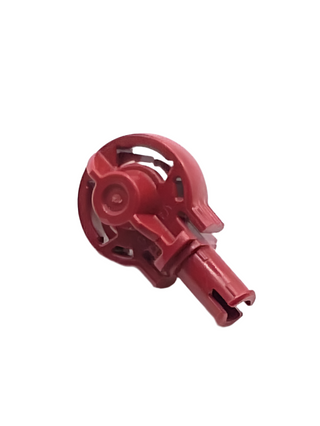Technic Rotation Joint Ball Loop with 2 Perpendicular Pins with Friction, Part# 47455 Part LEGO® Dark Red