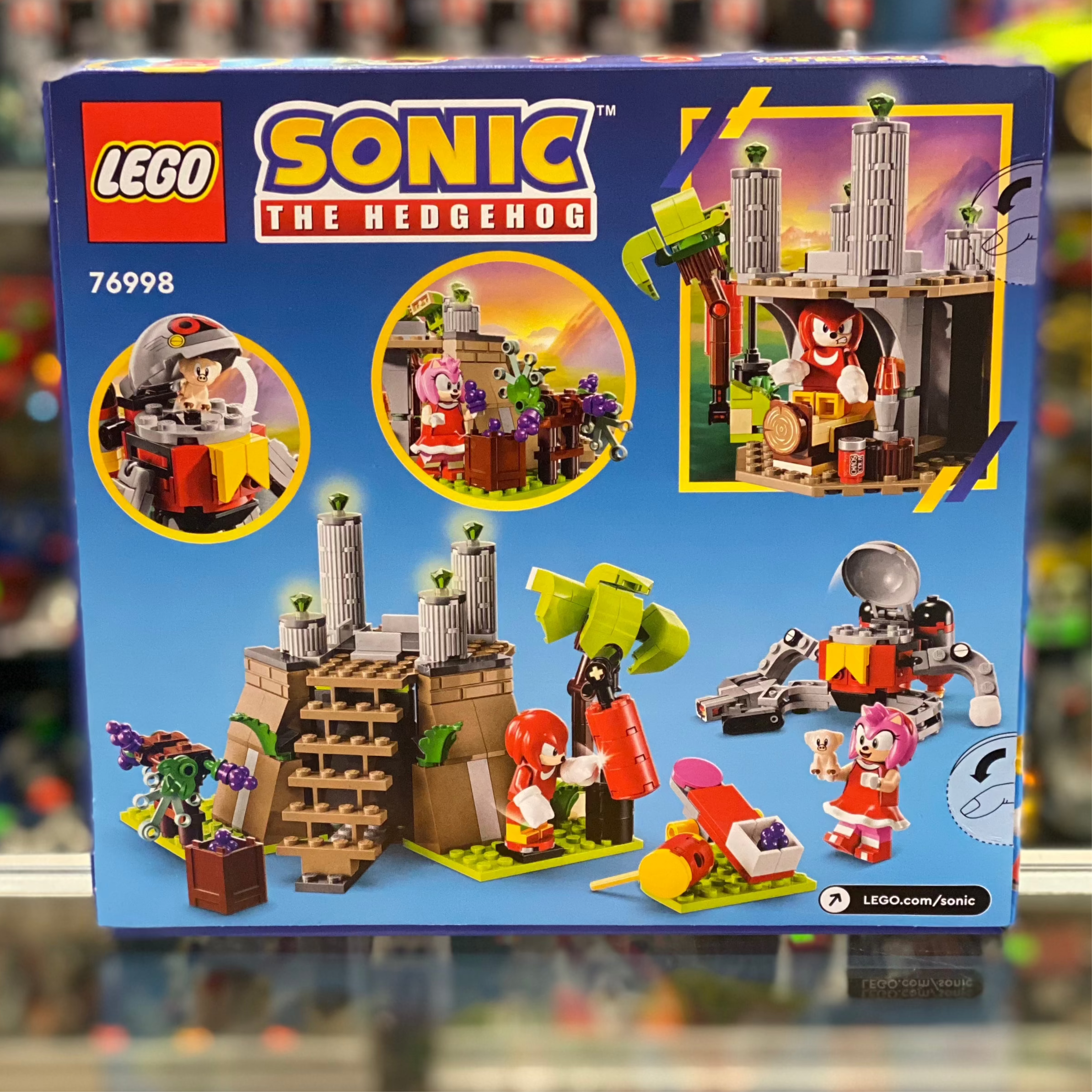 Knuckles and the Master Emerald Shrine, 76998 - LEGO® Sonic Set Knuckles and the Master Emerald Shrine, 76998 - LEGO® Sonic Set