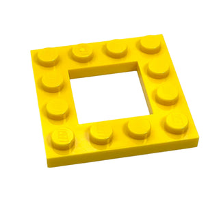 Plate, Modified 4x4 with 2x2 Open Center, Part# 64799 Part LEGO® Yellow