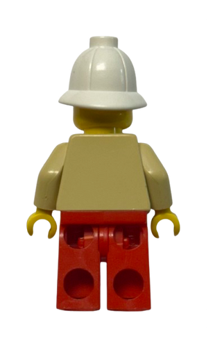 Pippin Reed / Miss Gail Storm - Tan Shirt, Red Legs, White Pith Helmet, adv015 - LEGO® Adventurers Minifigure