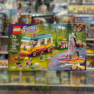 Forest Camper Van and Sailboat, 41681-1 Building Kit LEGO®