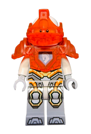Lance Richmond - Trans-Neon Orange Visor and Armor, nex080 - LEGO® NEXO KNIGHTS Minifigure