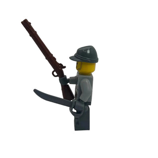 Confederate Army Civil War Soldier Custom Minifigure, BB29