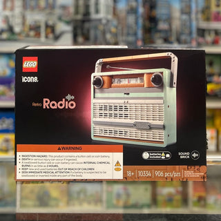 Retro Radio, 10334 - LEGO® Icons Set Building Kit LEGO®