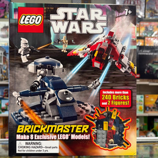 Brickmaster, Make 8 Exclusive LEGO® Models (Hardcover) - LEGO® Star Wars Book