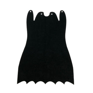 Cloth Cape, Large Figure 7 Scalloped Points and 4 Holes (Batman), Part# 103747 Part LEGO® Black Sealed Bag