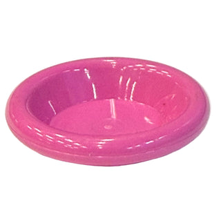Minifigure, Utensil Dish 3 x 3, Part# 6256 Part LEGO® Dark Pink