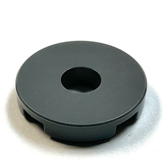 Tile, Round 2x2 with Hole, Part# 15535 Part LEGO® Dark Bluish Gray