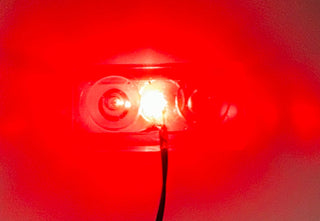 1x2 LED Light-up Plate, DIY System, LS1x2P-DC Custom Parts United Brick Co® Red