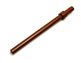 Bar 6L with Stop Ring, Part# 63965 Part LEGO® Reddish Brown  