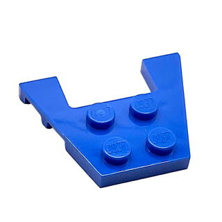 Wedge, Plate 3 x 4 with Stud Notches, Part# 48183 Part LEGO® Blue