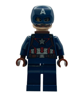 Captain America, Reddish Brown Neck Bracket, sh0973 Minifigure LEGO®