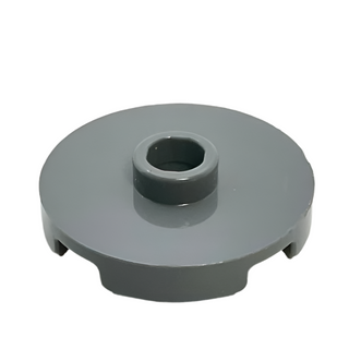 Tile, Round 2x2 with Open Stud, Part# 18674 Part LEGO® Dark Bluish Gray