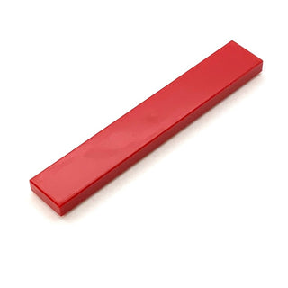 Tile 1x6, Part# 6636 Part LEGO® Red 1 Part