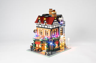Tudor Corner 10350 Custom Lighting Kit for LEGO® Set Light up kit United Brick Co®