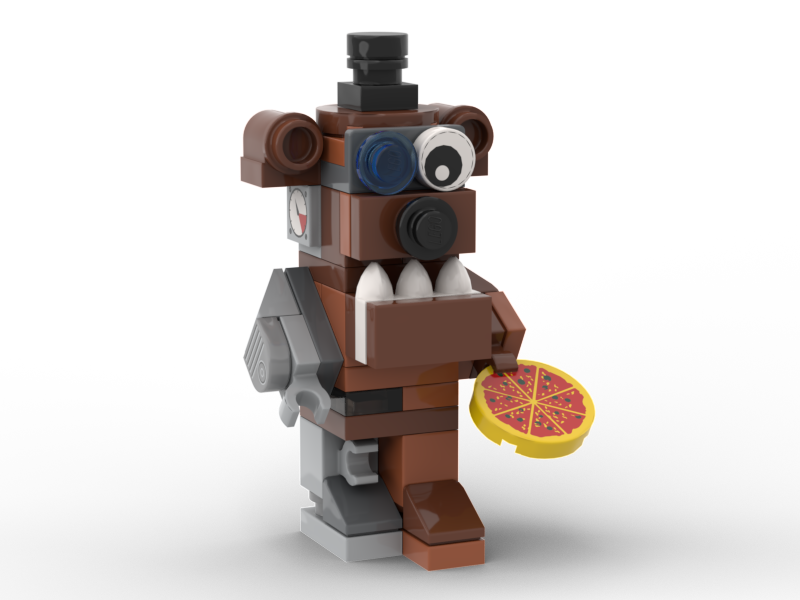 Animatronics Bear Building Kit ABC2015 Atlanta Brick Co