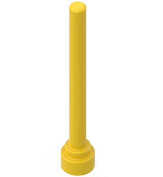 Antenna 4H (Round Top), Part# 3957 Part LEGO® Yellow  