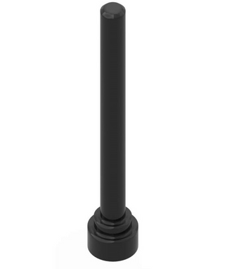 Antenna 4H (Flat Top), Part# 3957b Part LEGO® Black  