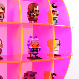 Neon/Fluorescent Spherical Display Shelf Scobo Design, LLC