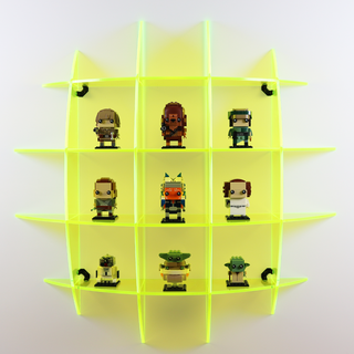 Neon/Fluorescent Spherical Display Shelf Scobo Design, LLC