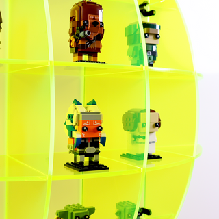 Neon/Fluorescent Spherical Display Shelf Scobo Design, LLC