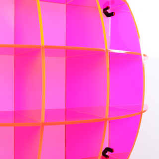 Neon/Fluorescent Spherical Display Shelf Scobo Design, LLC
