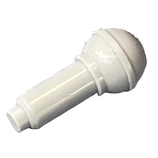 Minifigure, Utensil Microphone, Part# 90370 Part LEGO® Light Bluish Gray