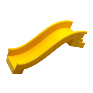Duplo Slide Straight with Two Studs at Top End, Part# 93150 Part LEGO® Yellow
