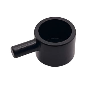 Minifigure Utensil Saucepan, Part# 4529 Part LEGO® Black